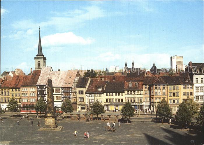 Eisenach Thueringen Domplatz