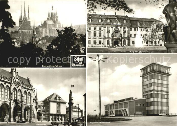Eisenach Thueringen Dom Severikirche Flughafen