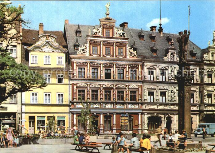 ERFURT CITY Fischmarkt mit Roland Gildehaus