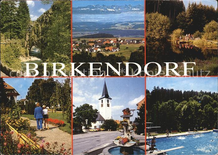 Birkendorf Freibad Kirchenpartie