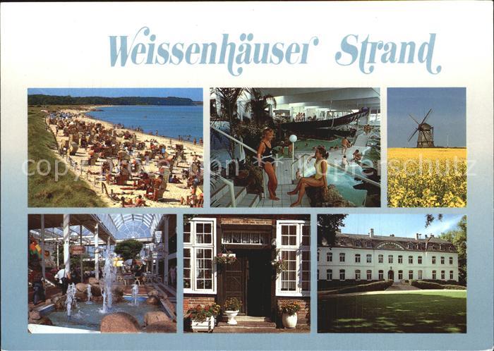 Weissenhaeuser Strand Strand Windmuehle Schwimmbad