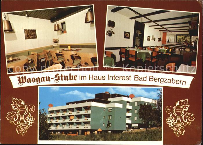 Bad Bergzabern Restaurant Wasgau-Stube