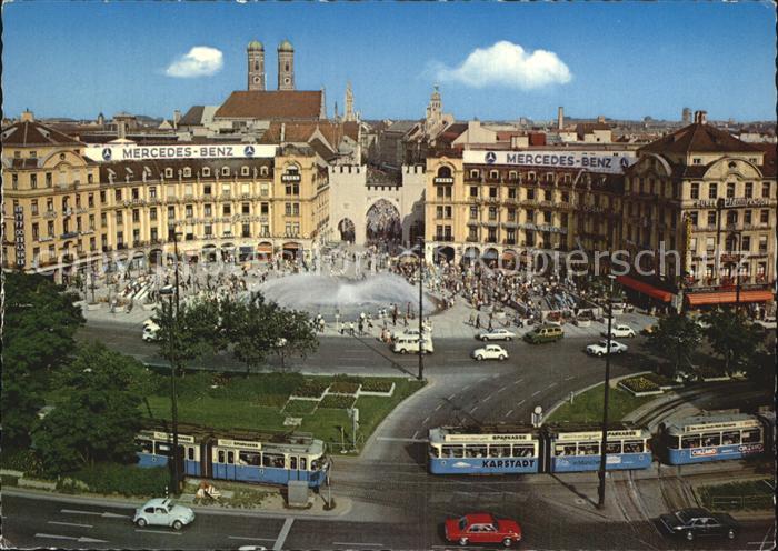 Muenchen Bayern Karlsplatz