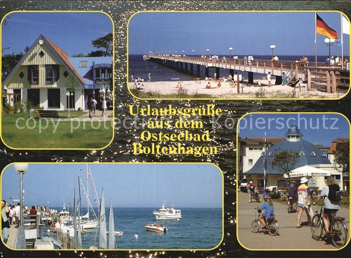 Boltenhagen Ostseebad Seebruecke Strand