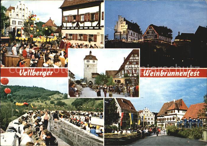 Vellberg Weinbrunnenfest