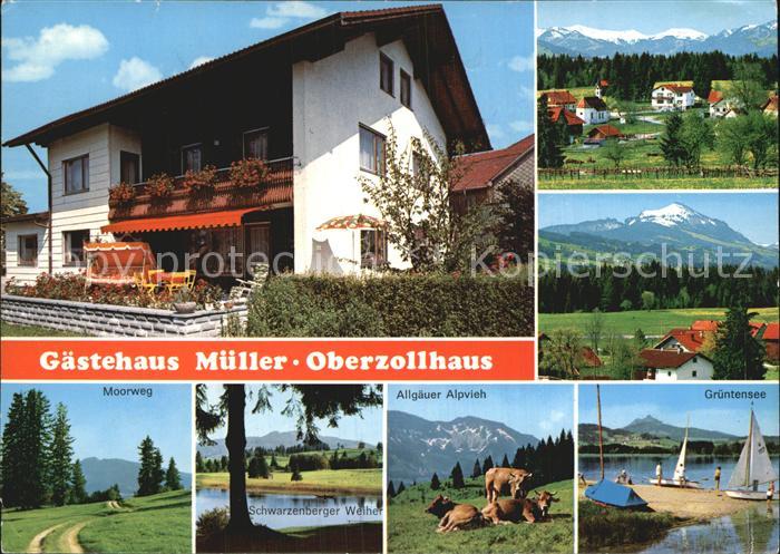 Oberzollhaus Gaestehaus Mueller Gruentensee