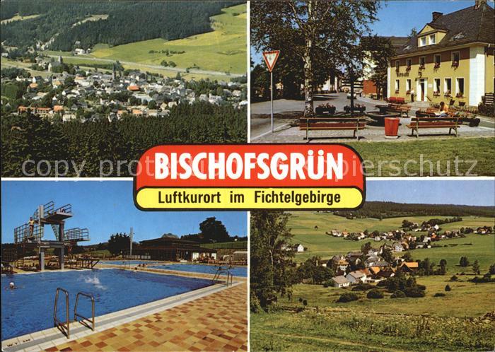 Bischofsgruen Freibad Fliegeraufnahme