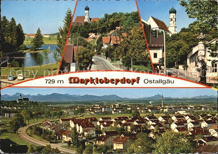 Marktoberdorf Fliegeraufnahme Strassenpartien