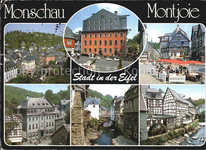 Monschau Montjoie NRW Stadtpartien Wassermuehle Fachwerk