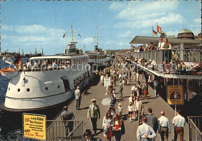 HAMBURG  CITY St. Pauli Landungsbruecke