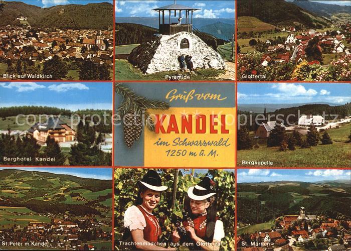 Kandel Breisgau Pyramiden Glottertal Bergkapelle Tracht St. Maergen St.Peter Wal