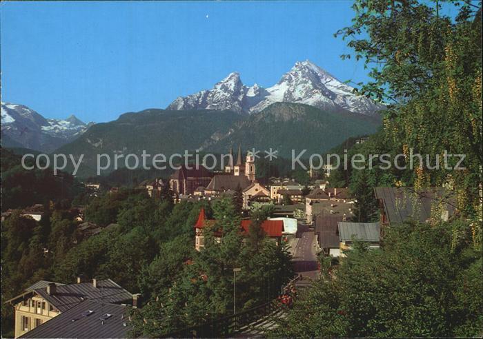 BERCHTESGADEN Bayern mit Watzmann