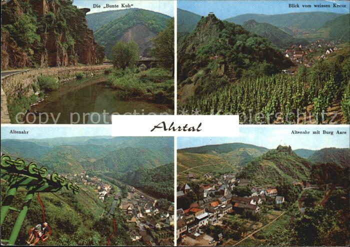 Ahrtal Bunte-Kuh Altenahr Burg Aare