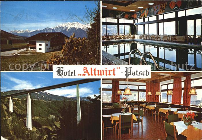 Patsch Hotel Altwirt Restaurant Hallenbad
