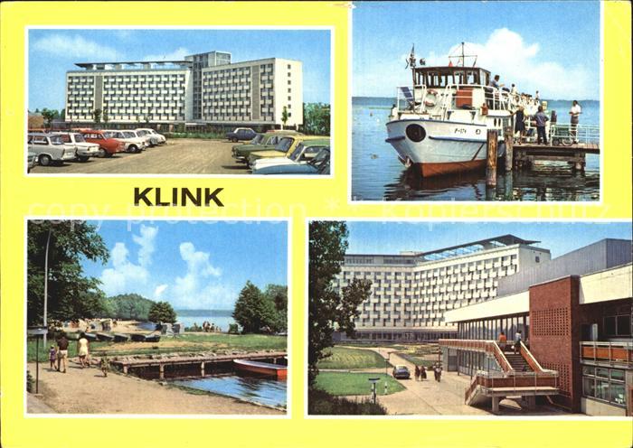 Klink Waren Erholungsheime Herbert Warnke und Schloss Klink