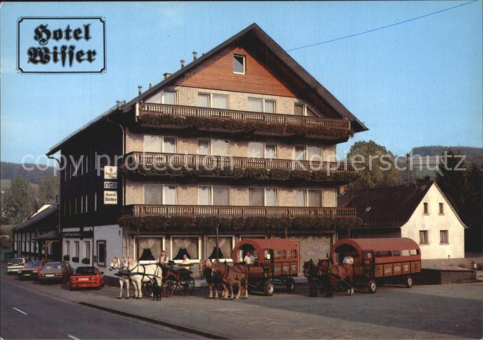 Nistertal Westerwald Gasthaus Pension Hotel Wiffer Pferdewagen