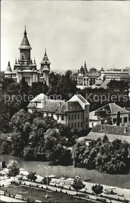 Timisoara Fliegeraufnahme mit Kirche