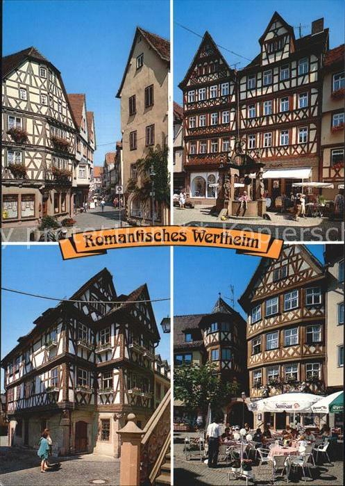 Wertheim Main Fachwerkhaeuser