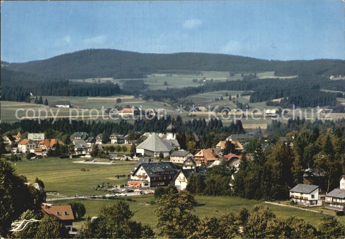Hinterzarten Breisgau-Hochschwarzwald BW Fliegeraufnahme