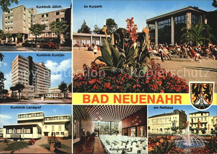 Bad Neuenahr-Ahrweiler Kurpark Kurklinik Konzertsaal