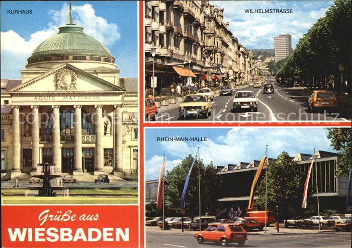 Wiesbaden Wilhelmstrasse Rhein-Main-Halle Kurhaus
