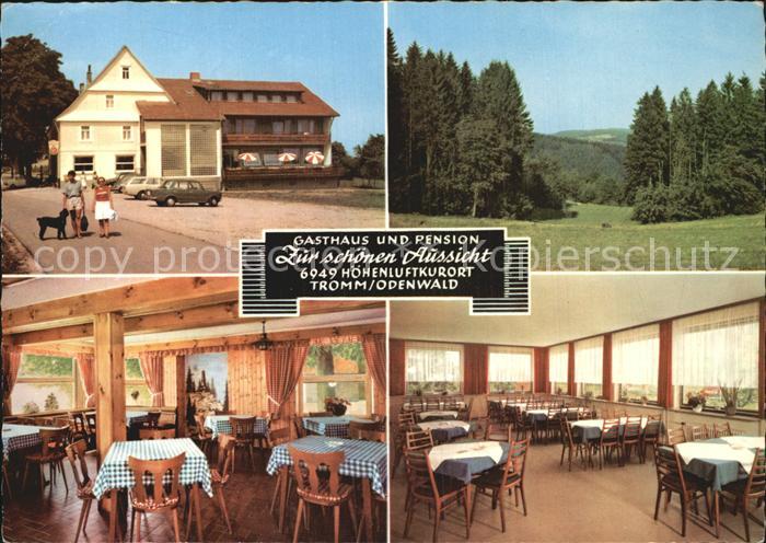 Tromm Odenwald Gasthaus Pension Zur schoenen Aussicht