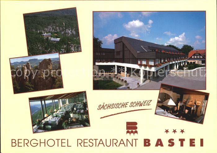 Bastei Saechsische Schweiz Berghotel Restaurant Bastei