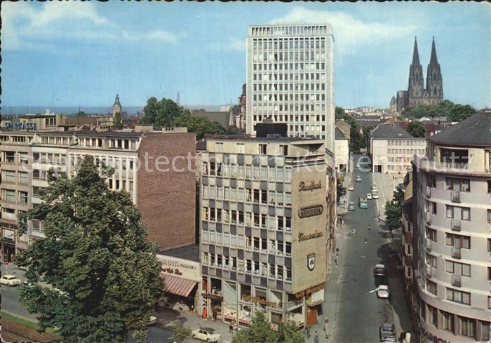 Koeln Rhein City mit Dom