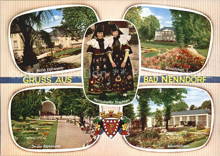 Bad Nenndorf Schloesschen Hotel Esplanade Wandelhalle Trachten