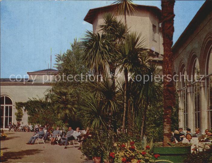 Bad Kissingen Sonnenplaetze an der Saale