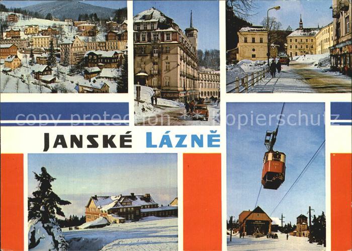 Janske Lazne Ortspartien Seilbahn