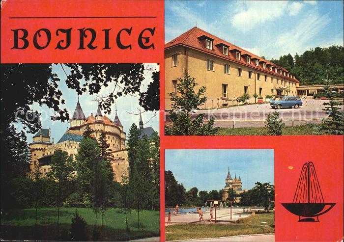 Bojnice Schloss Freibad