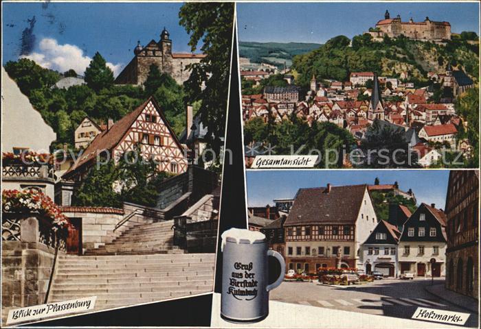 Kulmbach Bayern Plassenburg Holzmarkt