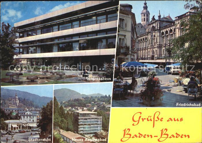 BADEN-BADEN BW Kongresshaus Friedrichsbad Augustabad