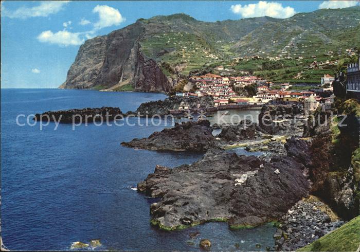 Madeira Portugal Felsige Kueste