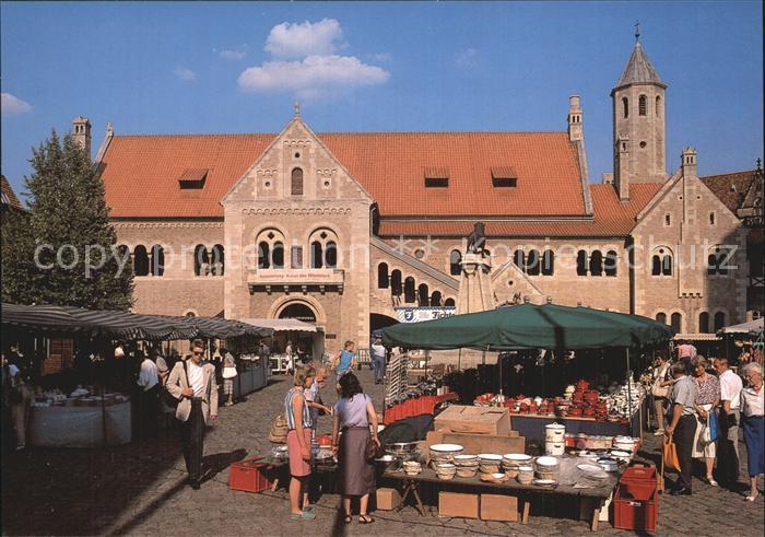 BRAUNSCHWEIG  CITY Burgplatz Burg Dankwarderode Markt