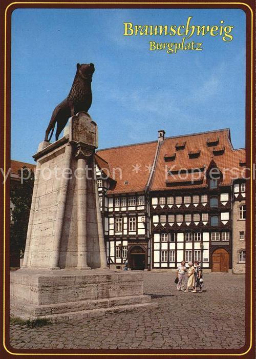 BRAUNSCHWEIG  CITY Burgplatz