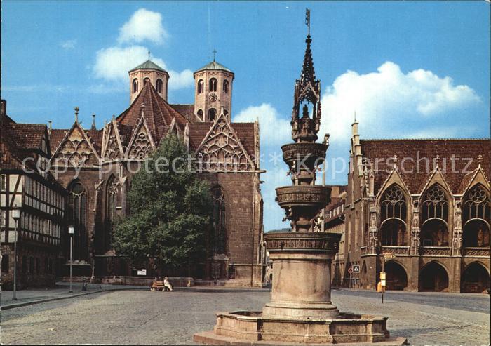 BRAUNSCHWEIG  CITY Markt Altstadt mit Martinikirche Rathaus