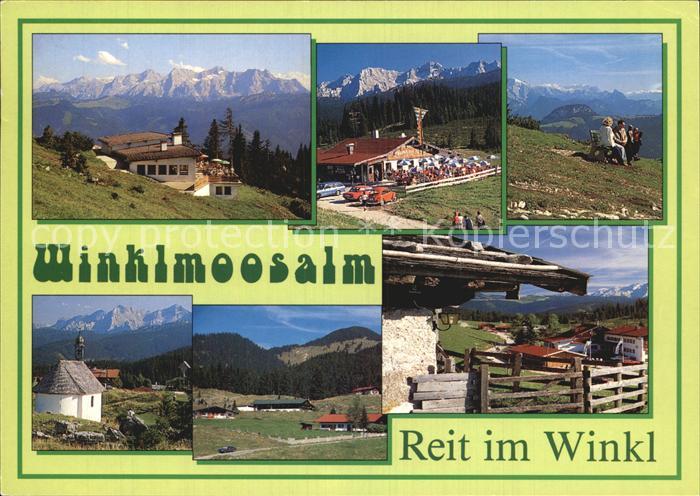 Reit Winkl Winklmoosalm Bergstation Duerrnbachhorn
