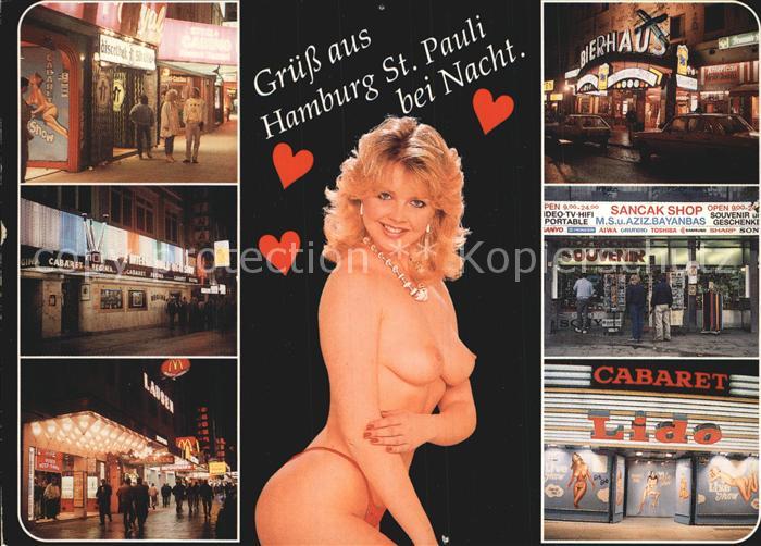 HAMBURG  CITY St. Pauli bei Nacht