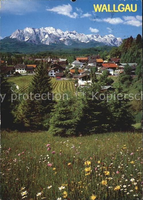 Wallgau Blick vom Barmer-Eck