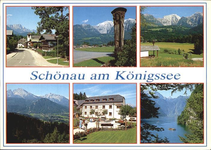 Schoenau Koenigssee Kehlstein Watzmann Hochkalter