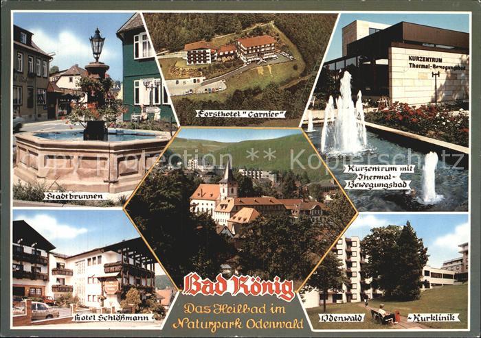 Bad Koenig Odenwald Forsthotel Kurzentrum Kurklinik