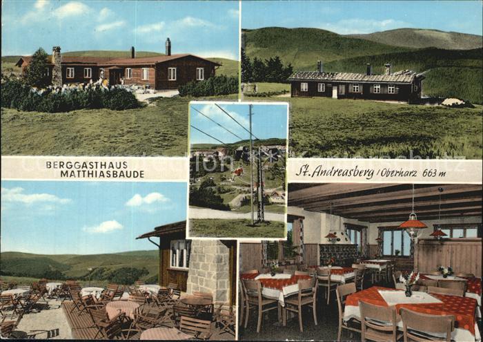 St Andreasberg Harz Berggasthaus Matthiasbaude