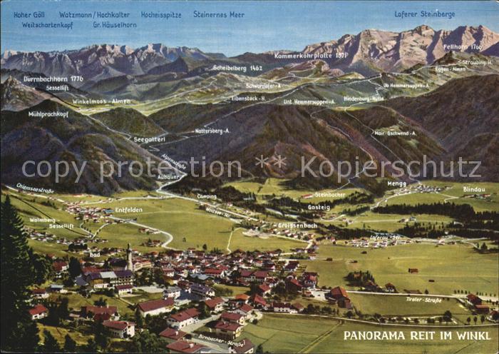 Reit Winkl Fliegeraufnahme