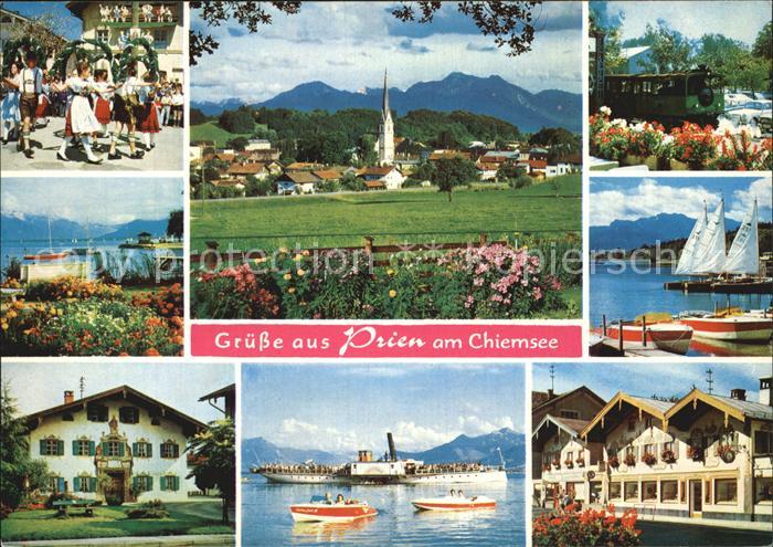 Prien Chiemsee Tracht Tanzgruppe am Westufer