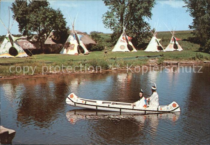 Indianer Native American Hiawatha Kanu Tipi