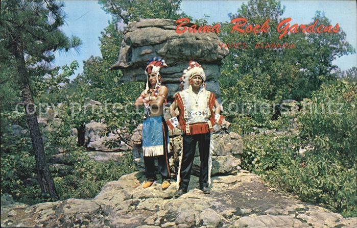Indianer Native American Bama Rock Gardens Vance Alabama