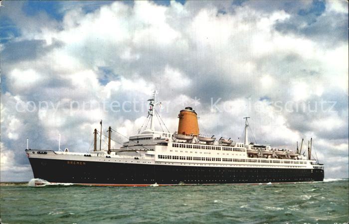 Dampfer Oceanliner TS Bremen