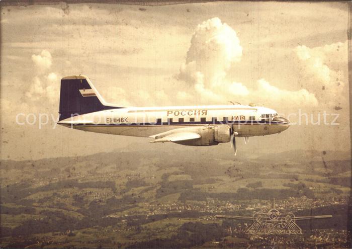 Flugzeuge Zivil IL-14 Russland